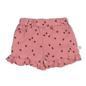 LADYBUG - Organic Cotton Rib Ajour Shorts