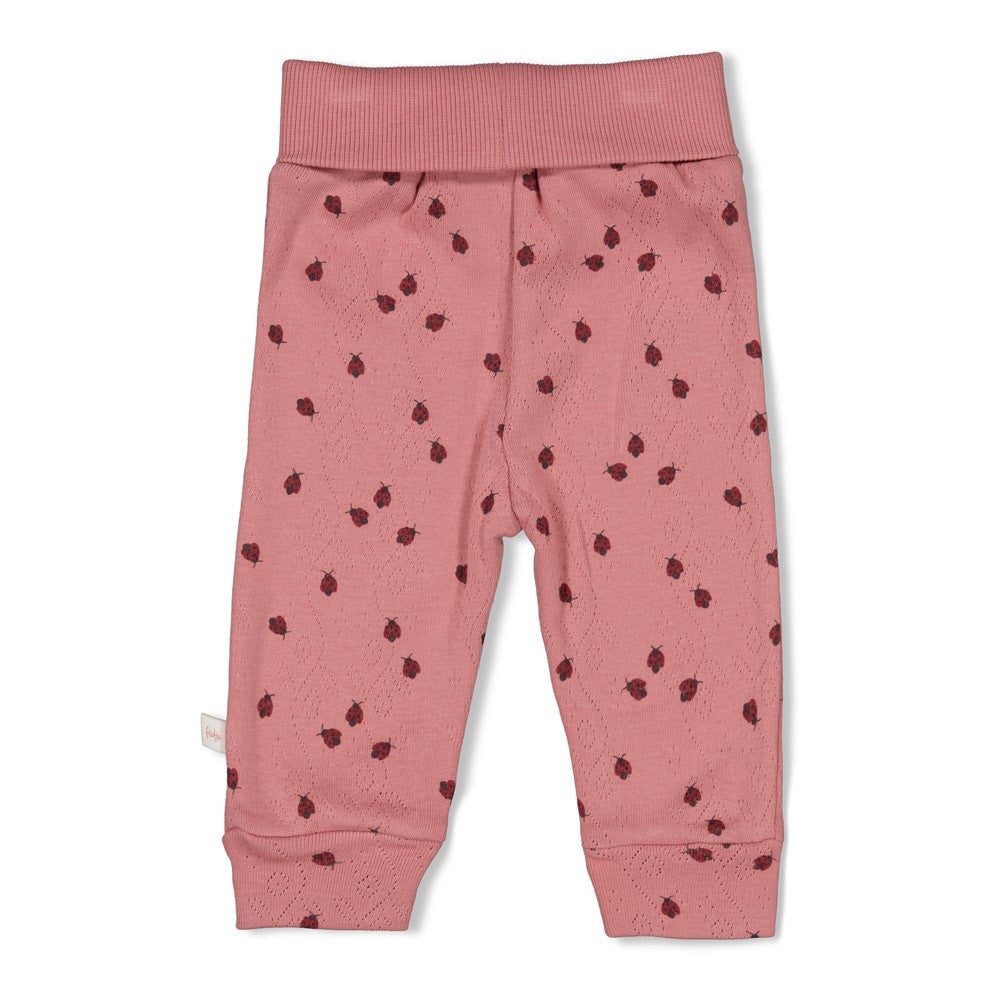 LADYBUG - Organic Cotton Rib Ajour Pants