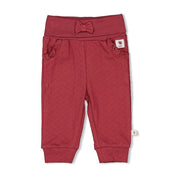 LADYBUG - Organic Cotton Fancy Knit Jersey Pants