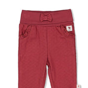 LADYBUG - Organic Cotton Fancy Knit Jersey Pants