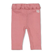 LADYBUG - Organic Cotton Rib Ajour Leggings