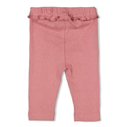 LADYBUG - Organic Cotton Rib Ajour Leggings
