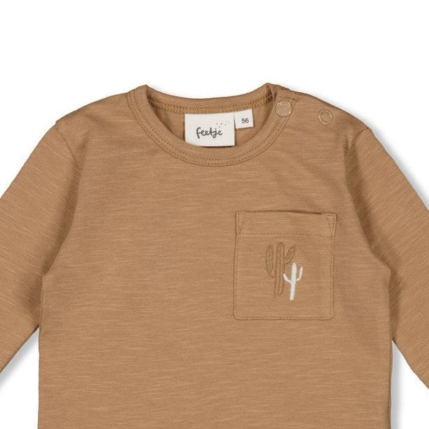 Sssiesta - Single Jersey Slub Cactus Pocket Top