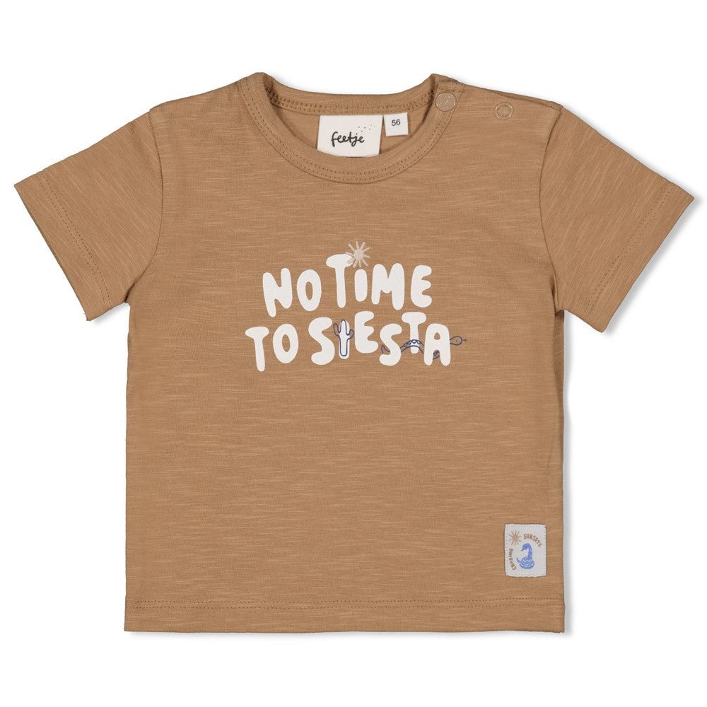 Sssiesta - Single Jersey Slub "Swan" Puff-Print Top