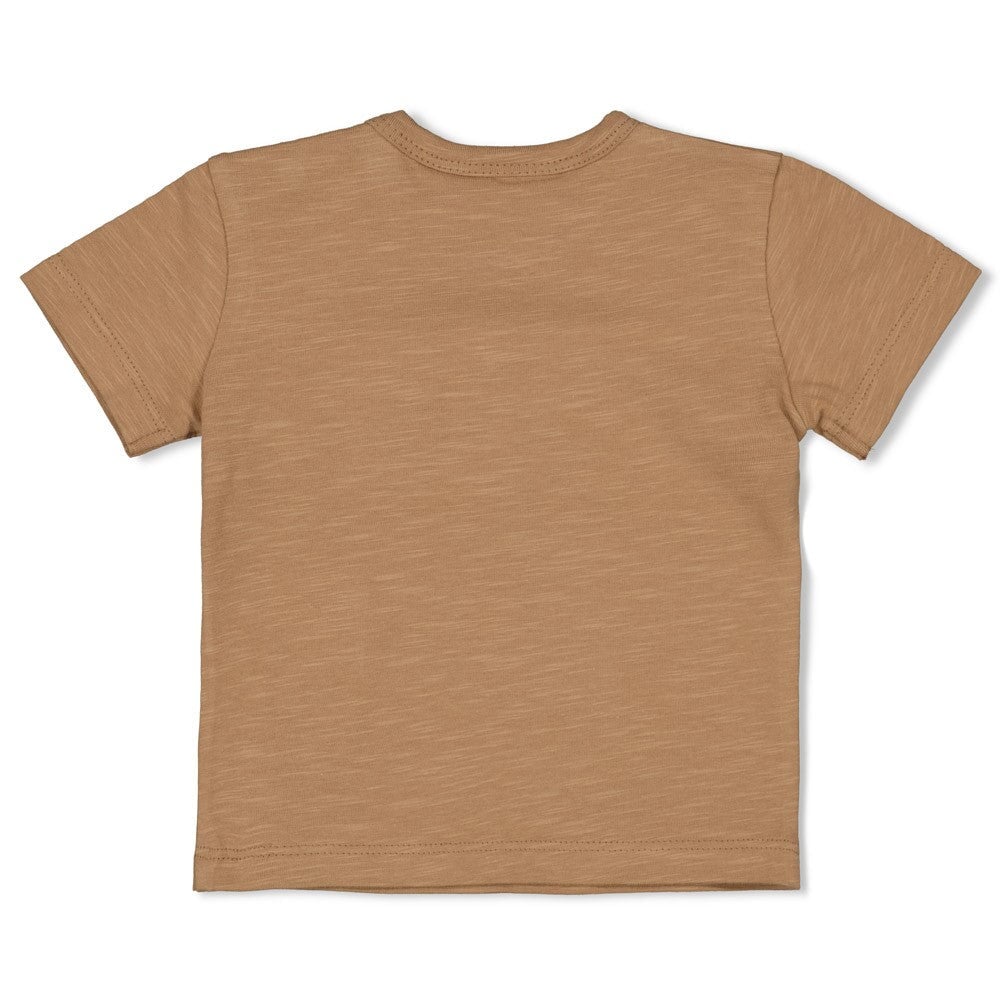 Sssiesta - Single Jersey Slub "Swan" Puff-Print Top