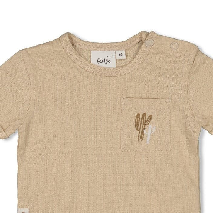 Sssiesta	- Organic Cotton Herringbone Knit Pocket Top