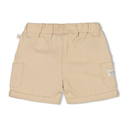 Sssiesta	- Organic Cotton Herringbone Knit Cargo Shorts