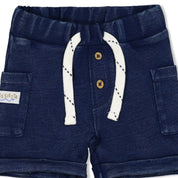 Sssiesta - Organic Cotton French Terry Wrap-Pocket Shorts