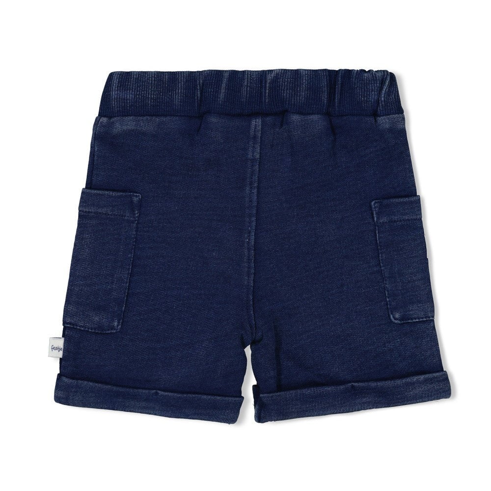Sssiesta - Organic Cotton French Terry Wrap-Pocket Shorts