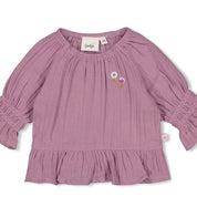 FLOWER RANCH - Mousseline Frills Fashion Top