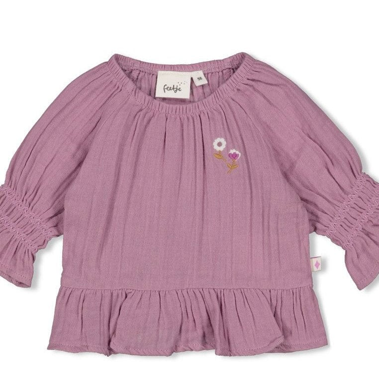 FLOWER RANCH - Mousseline Frills Fashion Top