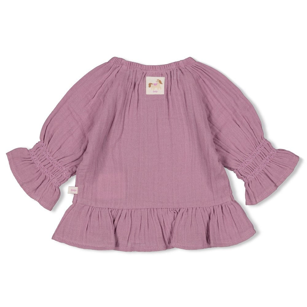 FLOWER RANCH - Mousseline Frills Fashion Top