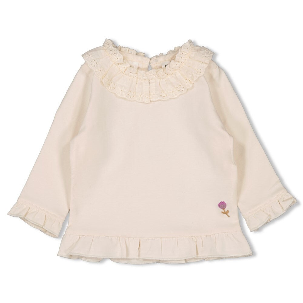RANCH FLOWERS - Broderie Anglaise Fashion Top
