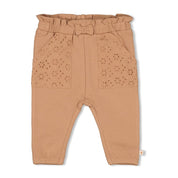 FLOWER RANCH - French Terry Lace Detail Pants