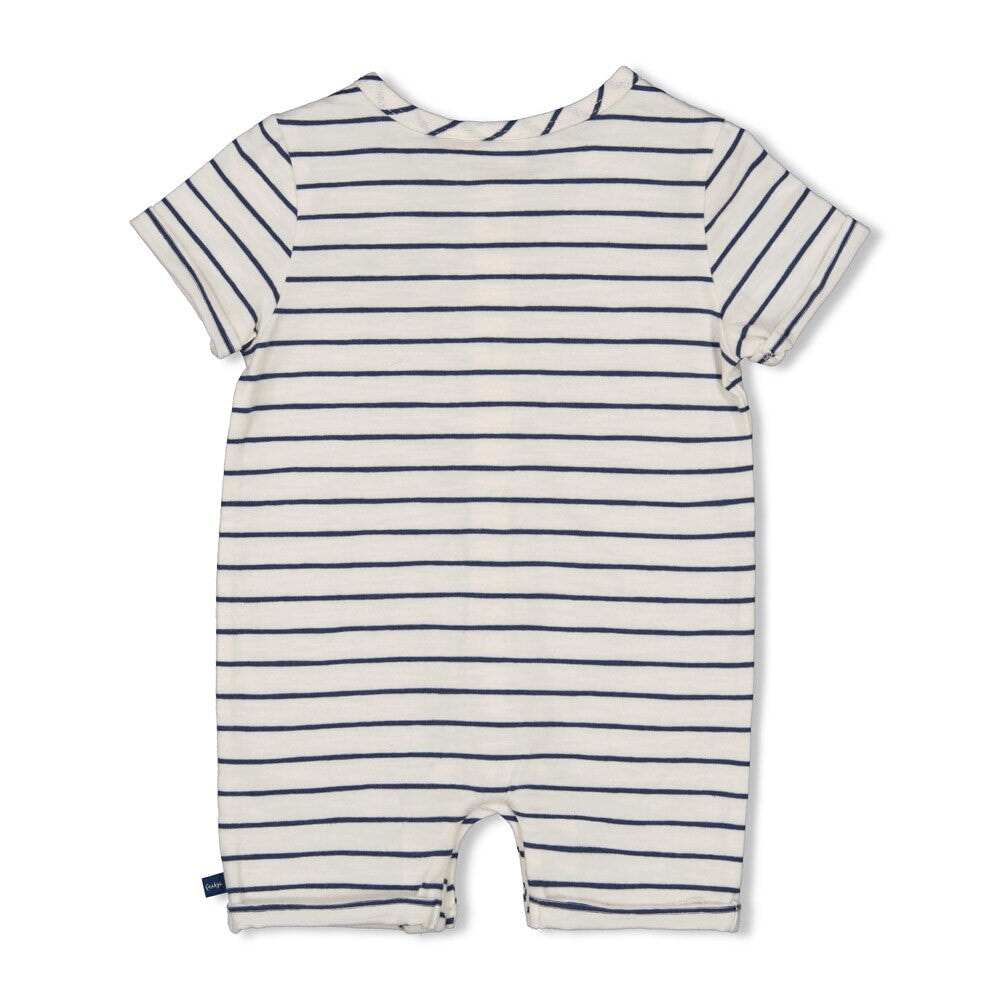 SEASIDE HAPPINESS  - Organic Cotton Striped Short Suit