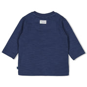 SEASIDE HAPPINESS - Organic Cotton Henley Fashion Top
