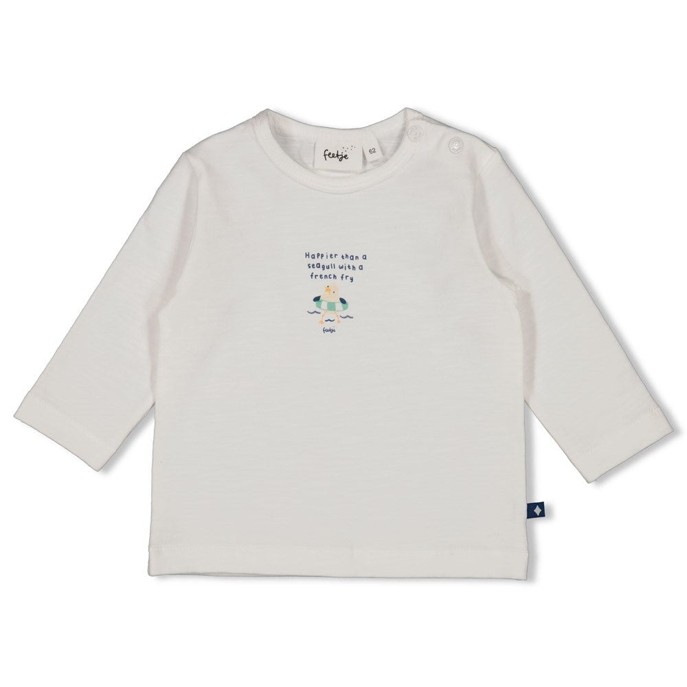 SEASIDE HAPPINESS - Organic Cotton Graphic Long Sleeve Top