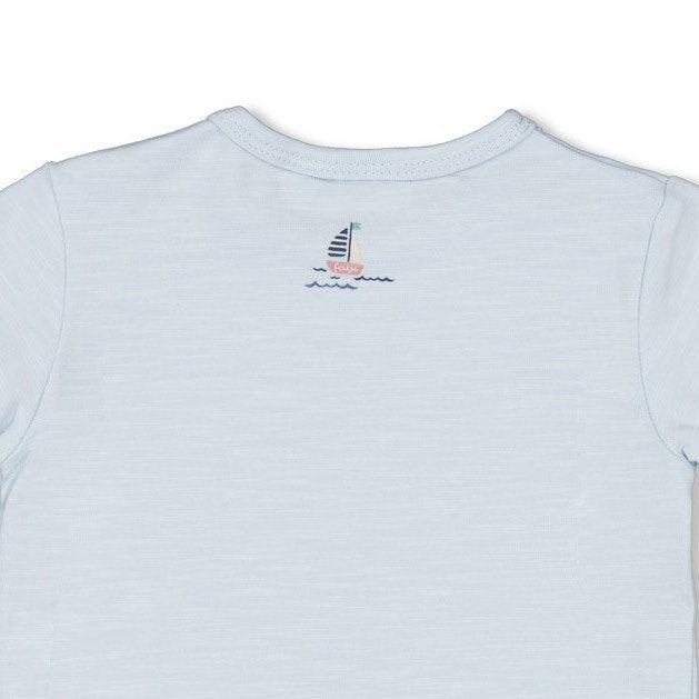 SEASIDE HAPPINESS  - Organic Cotton Graphic Fashion Top