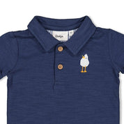 SEASIDE HAPPINESS - Organic Cotton Fashion Polo