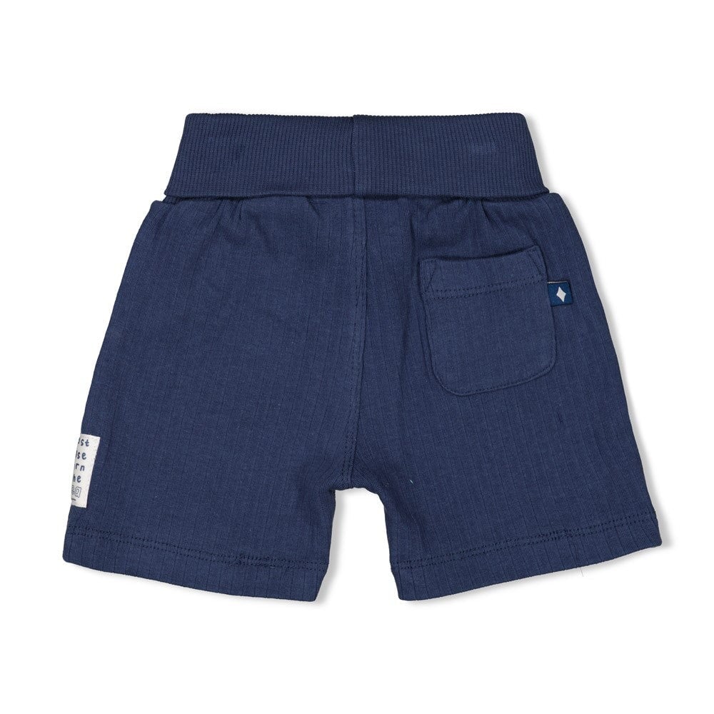 SEASIDE HAPPINESS - Organic Cotton Rib Shorts