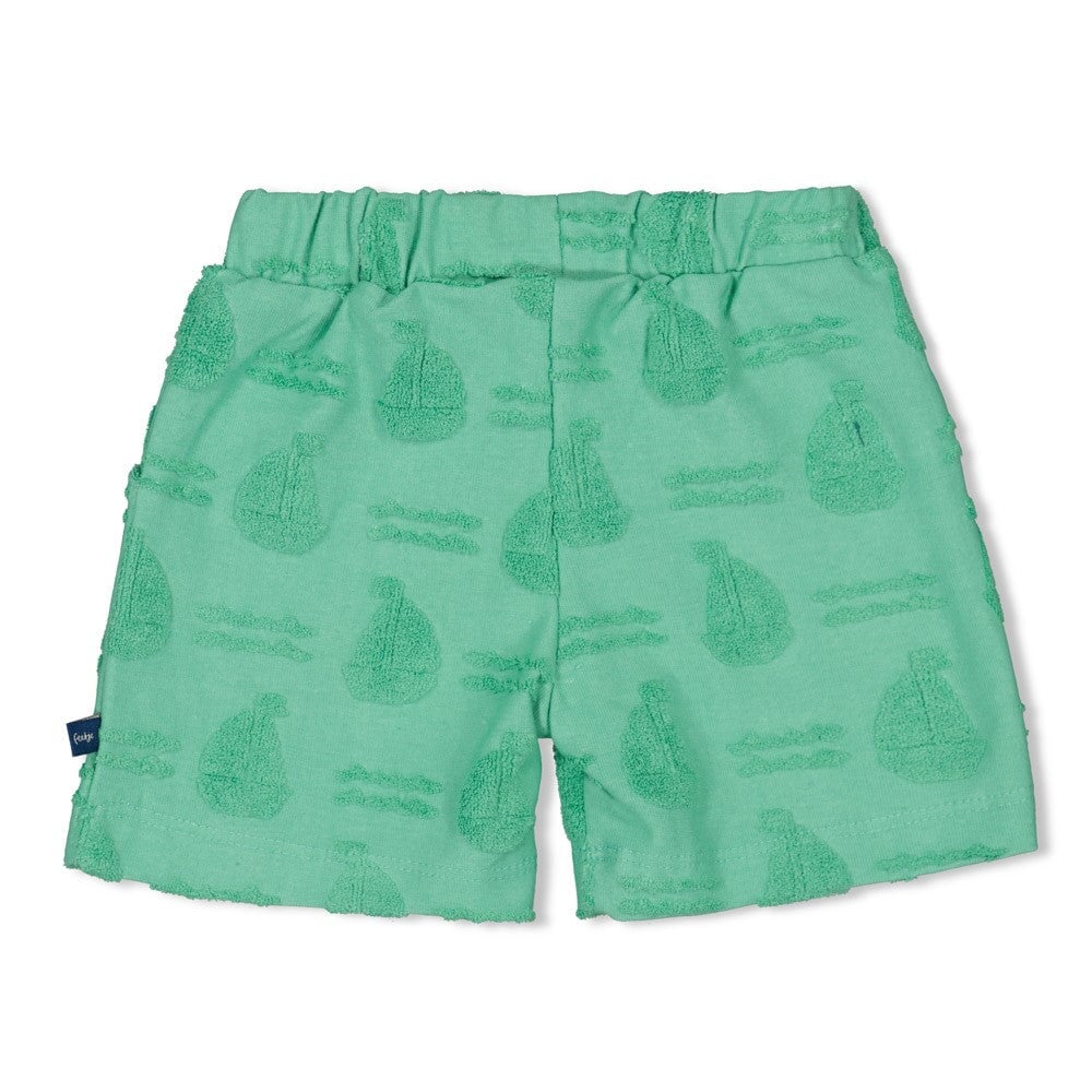 SEASIDE HAPPINESS-  Organic Cotton Frottee Jersey Shorts