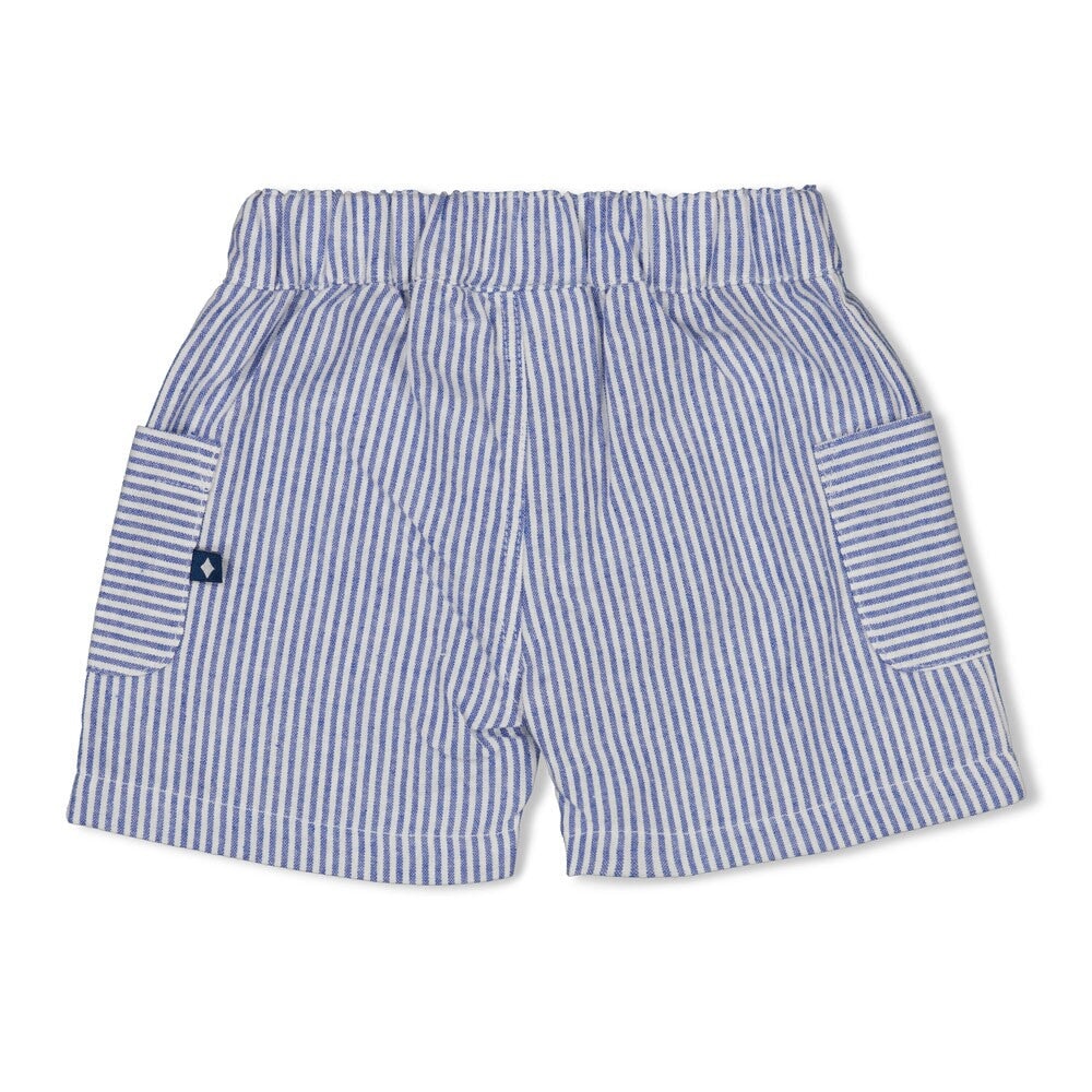 SEASIDE HAPPINESS- Organic Cotton Chambray Shorts
