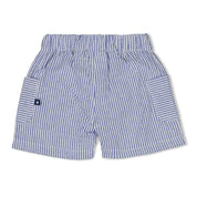 SEASIDE HAPPINESS- Organic Cotton Chambray Shorts