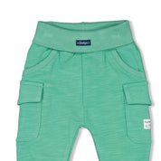 SEASIDE HAPPINESS - Organic Cotton French Terry Slub Fashion Pants