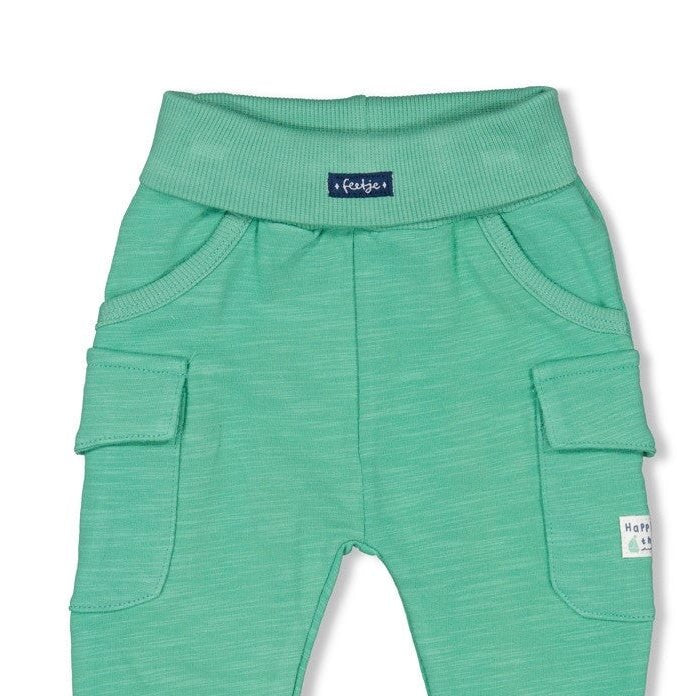 SEASIDE HAPPINESS - Organic Cotton French Terry Slub Fashion Pants