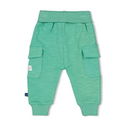 SEASIDE HAPPINESS - Organic Cotton French Terry Slub Fashion Pants
