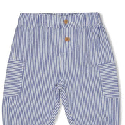 SEASIDE HAPPINESS  - Organic Cotton Chambray Fashion Pants