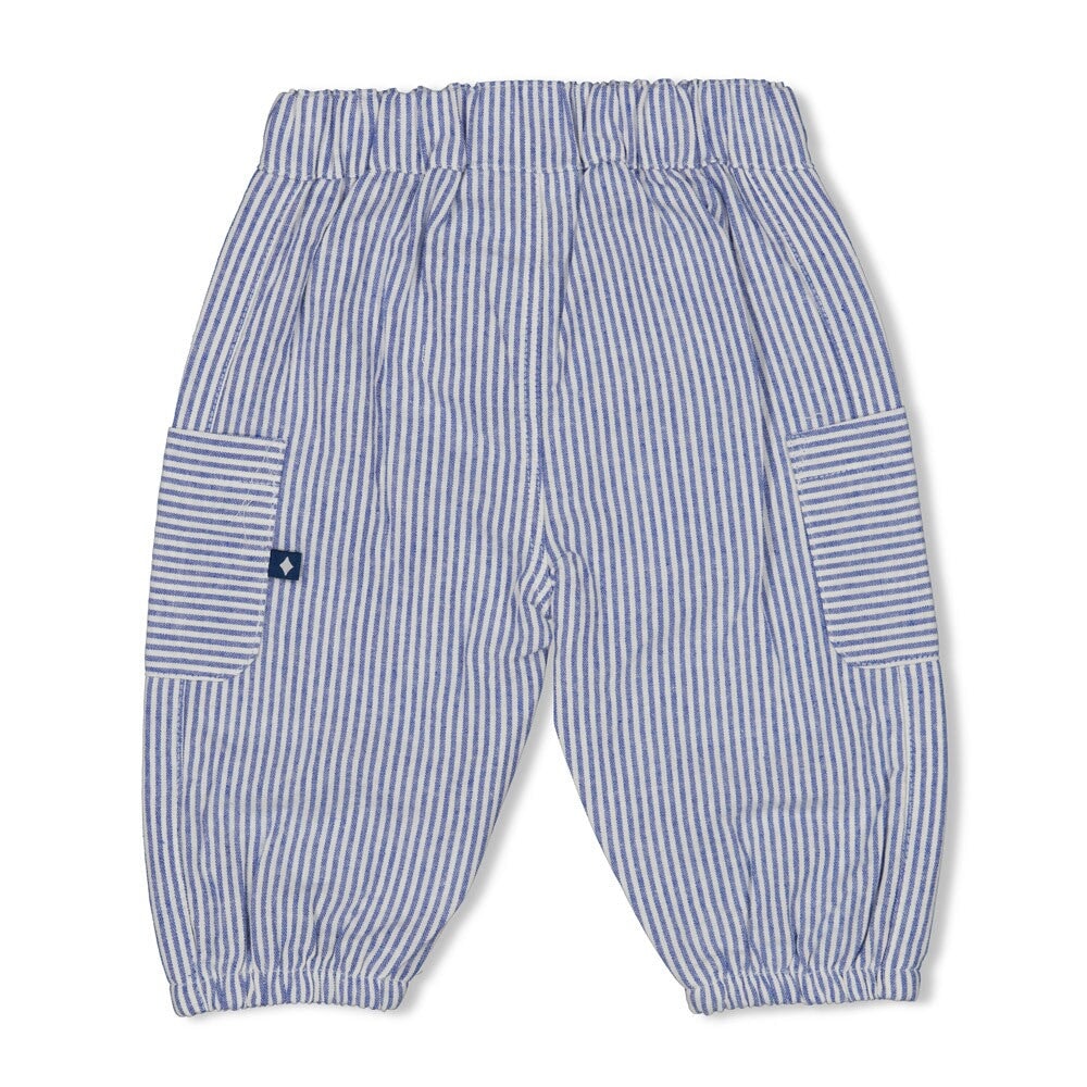 SEASIDE HAPPINESS  - Organic Cotton Chambray Fashion Pants