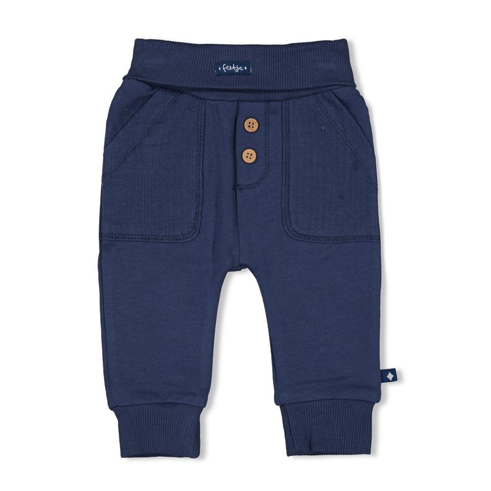 SEASIDE HAPPINESS - Organic Cotton French Terry Fashion Pants