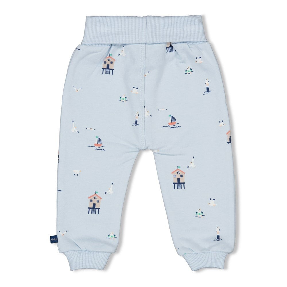 SEASIDE HAPPINESS - Organic Cotton French Terry Fashion Pants