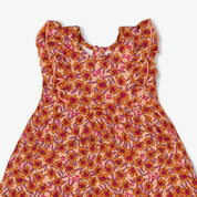 LOVE PEACE ALOHA - Modal Blend Floral Dress