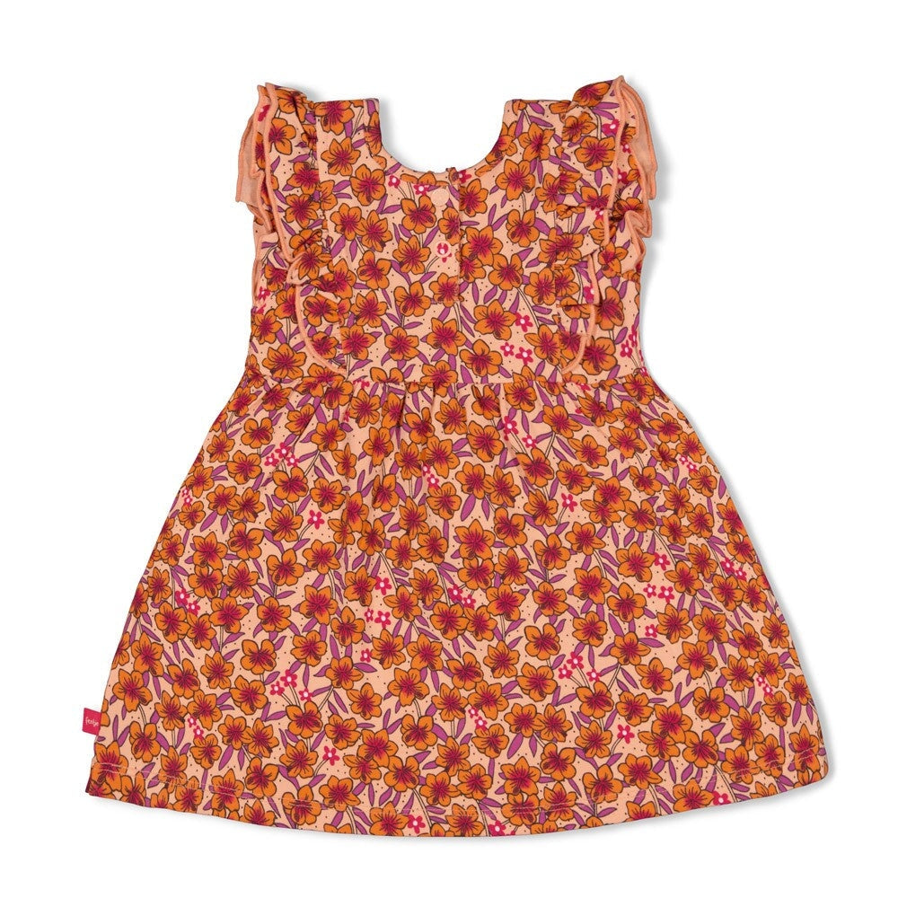 LOVE PEACE ALOHA - Modal Blend Floral Dress
