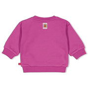LOVE PEACE ALOHA - Organic Cotton Brushed French Terry Sweat Top