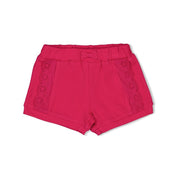 LOVE PEACE ALOH - Organic Cotton Ribbed Fashion Shorts