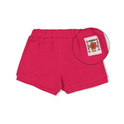 LOVE PEACE ALOH - Organic Cotton Ribbed Fashion Shorts