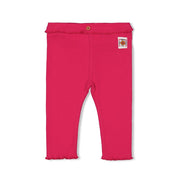 LOVE PEACE ALOHA - Organic Cotton Ribbed Leggings