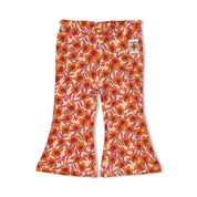 LOVE PEACE ALOHA - Organic Cotton French Terry Flare Pants