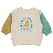 LAZY DAYS - Organic Cotton French Terry Fashion Sweat Top