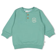LAZY DAYS - Organic Cotton French Terry Fashion Sweat Top