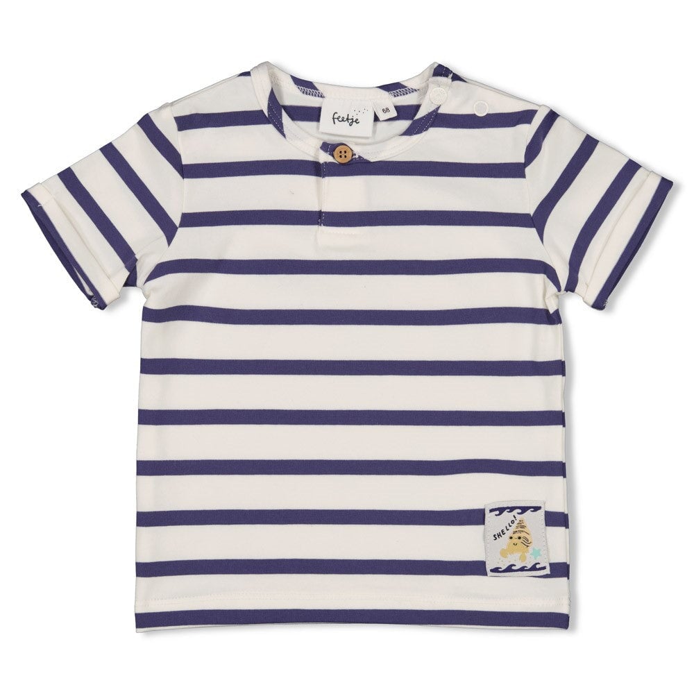 LAZY DAYS - Organic Cotton Striped Fashion Top