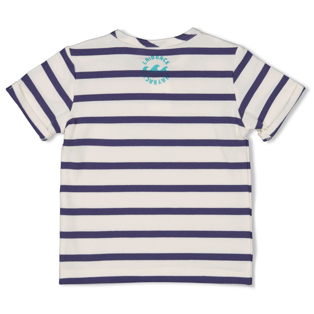 LAZY DAYS - Organic Cotton Striped Fashion Top
