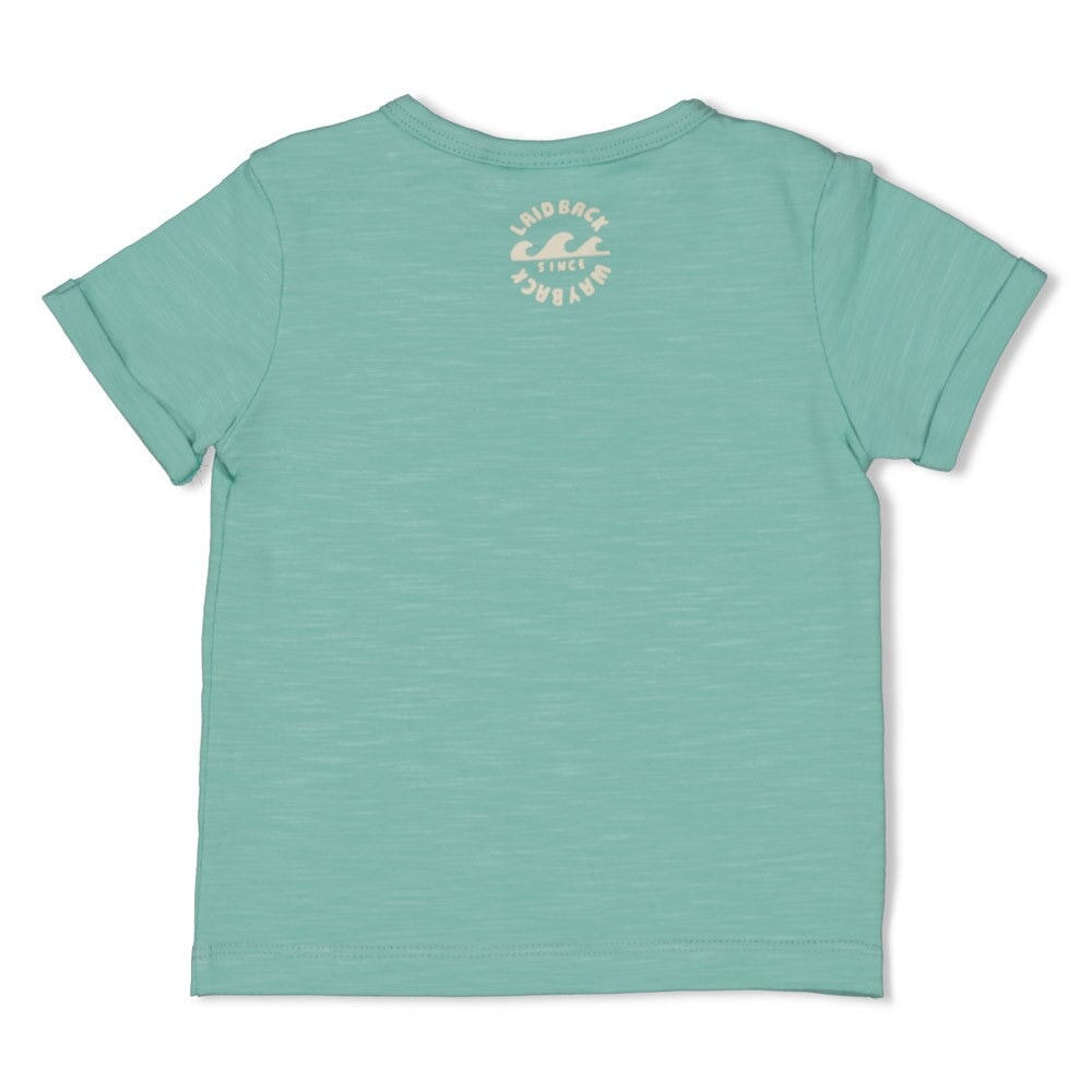 LAZY DAYS - Organic Cotton Slub "Shello" Henley Fashion Top