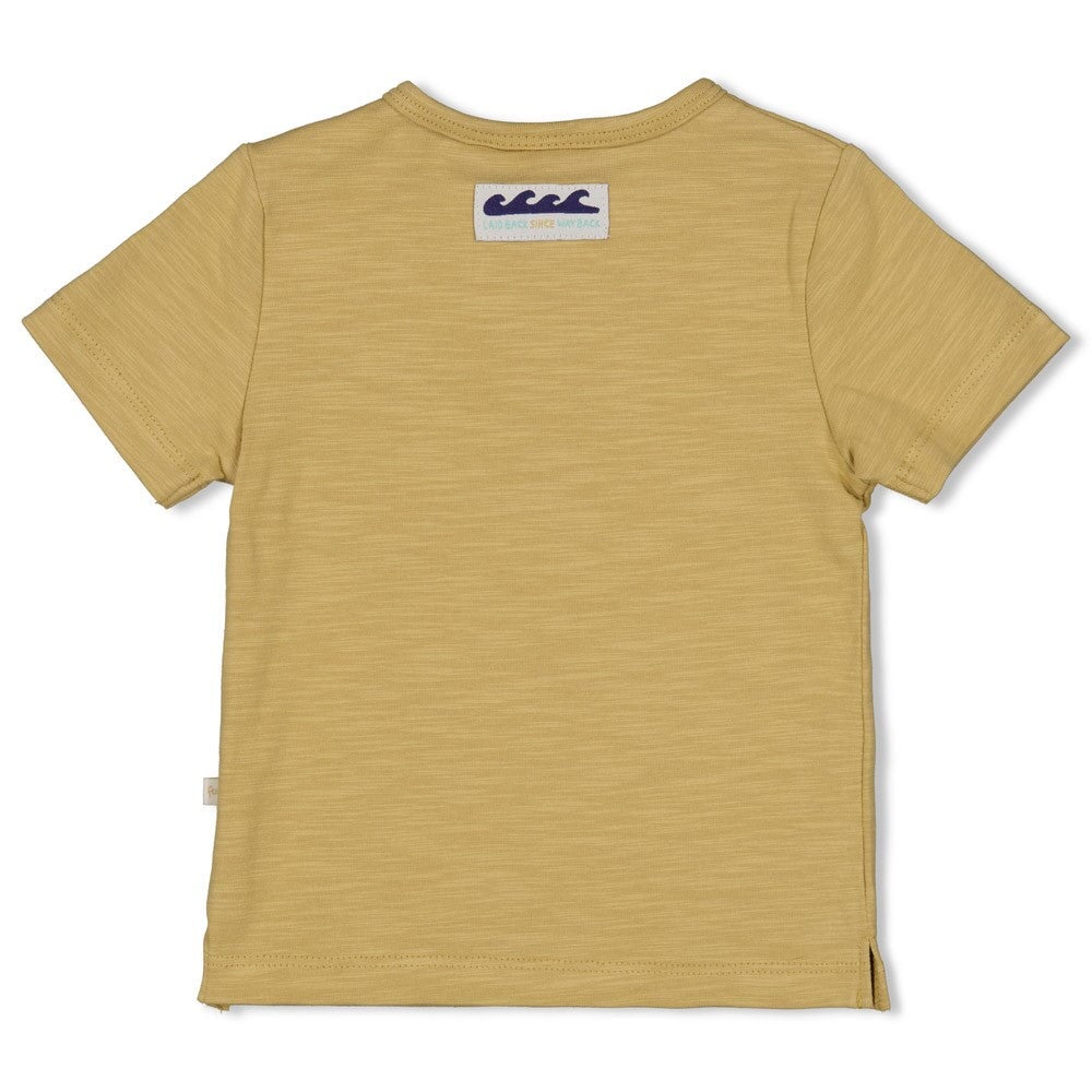 LAZY DAYS - Organic Cotton Slub "Meet You At The Beach" Fashion Top