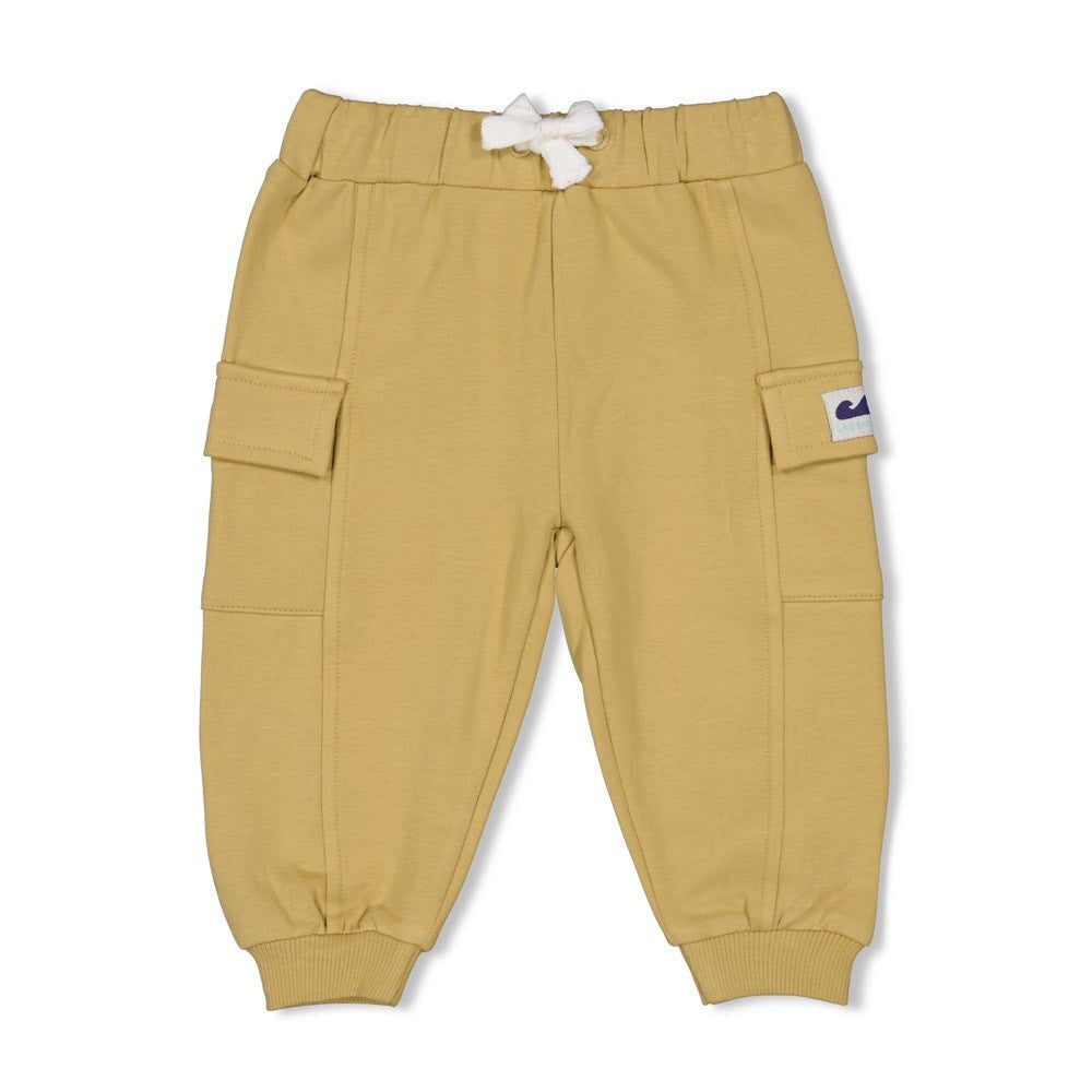 LAZY DAYS - Organic Cotton French Terry Cargo Pants