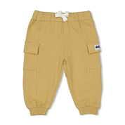 LAZY DAYS - Organic Cotton French Terry Cargo Pants