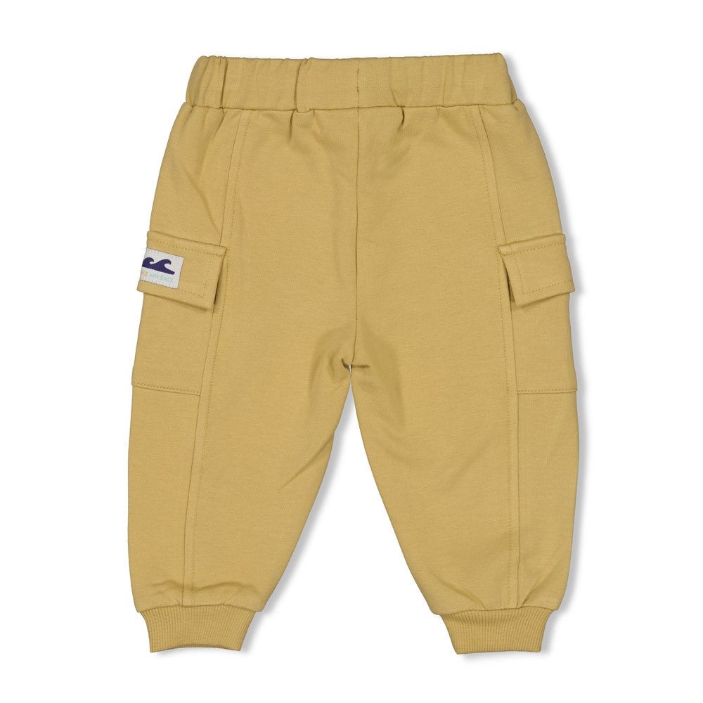 LAZY DAYS - Organic Cotton French Terry Cargo Pants